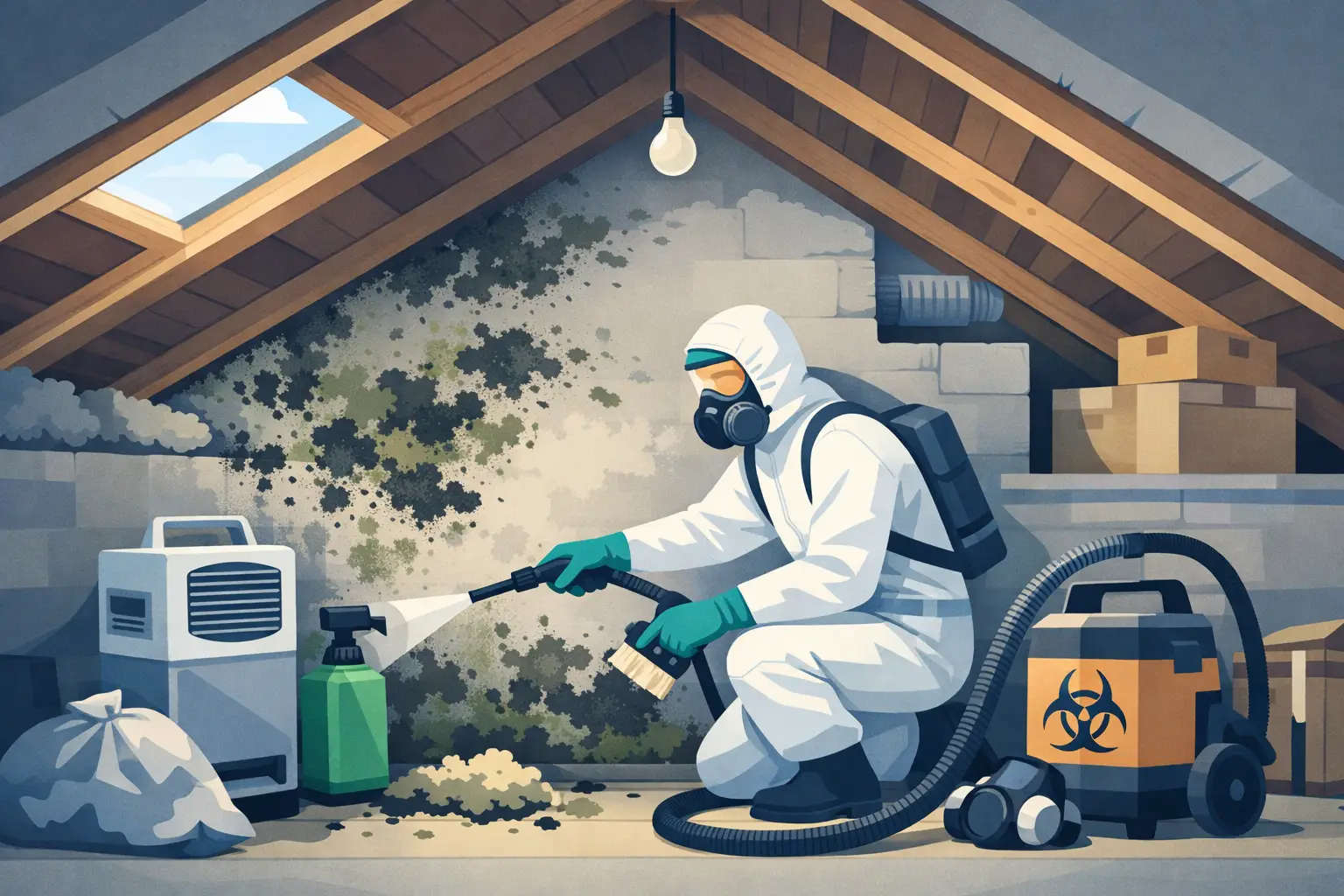 Guide to Attic Mold Removal