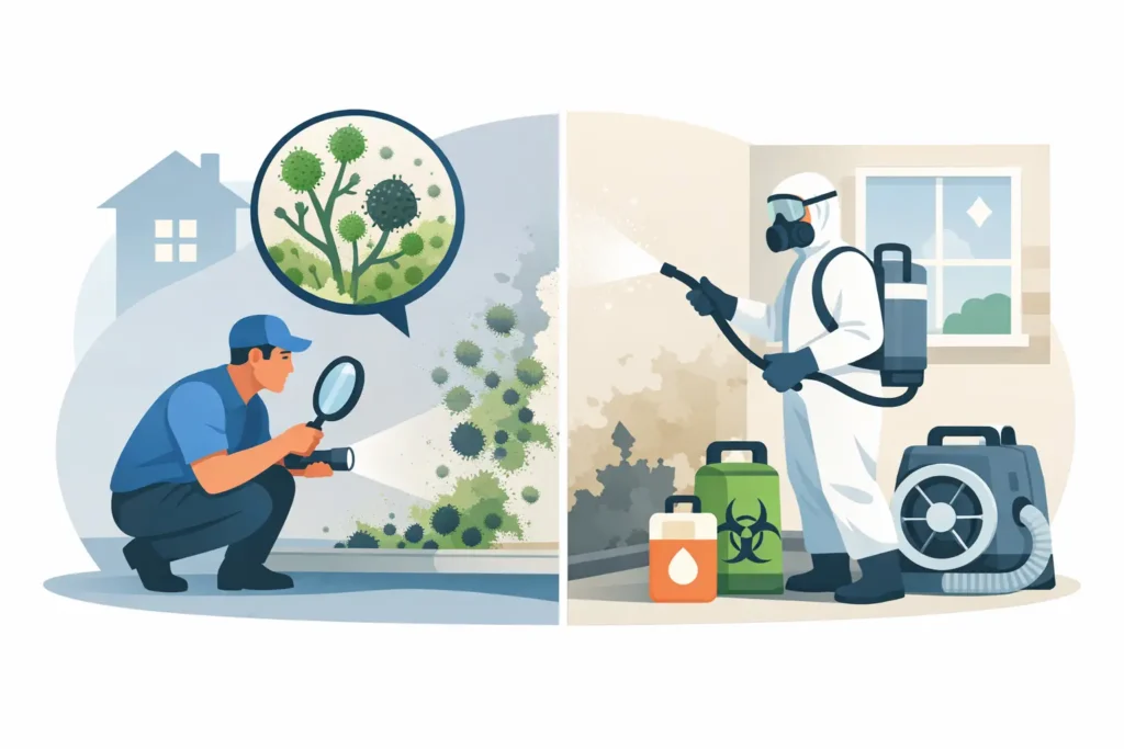 Mold Inspection and Mold Remediation
