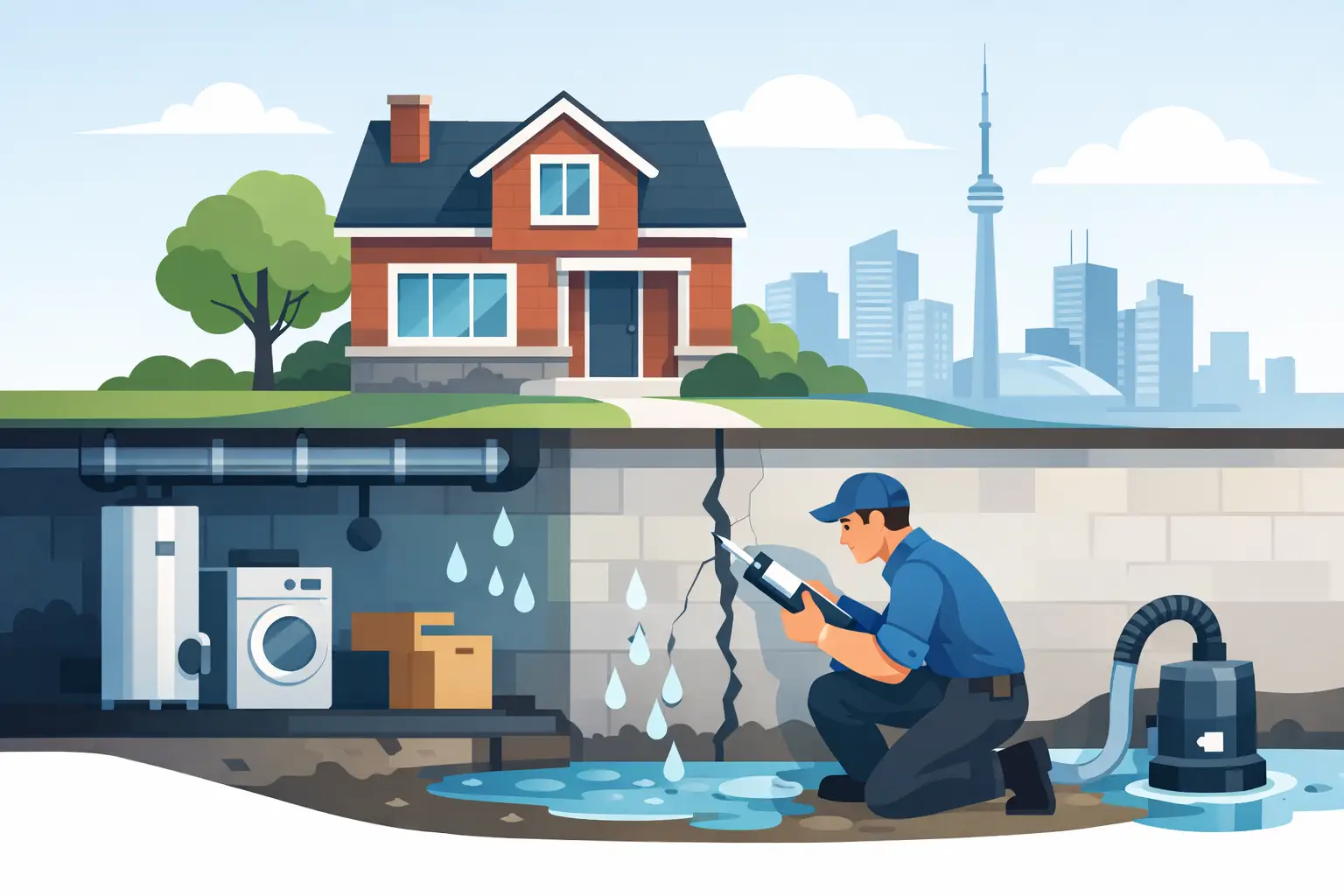 Basement Leak Repair Toronto Homeowners Need