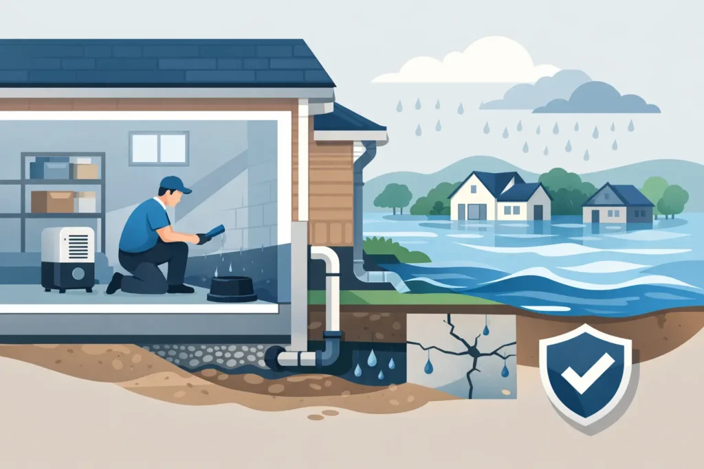 Basement Waterproofing After Flooding That Works