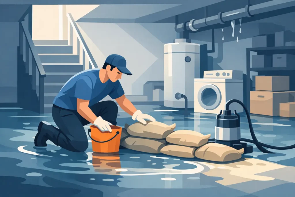 How to Handle Basement Flooding Before It Spreads