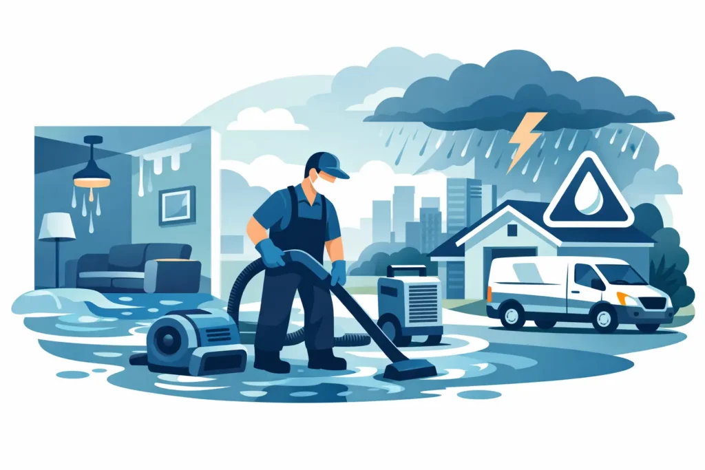 Water Damage Restoration Mississauga Emergencies