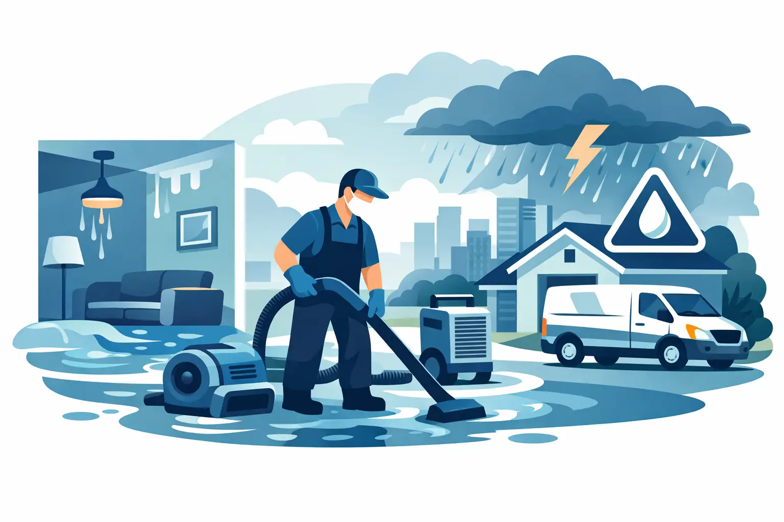Water Damage Restoration Mississauga Emergencies
