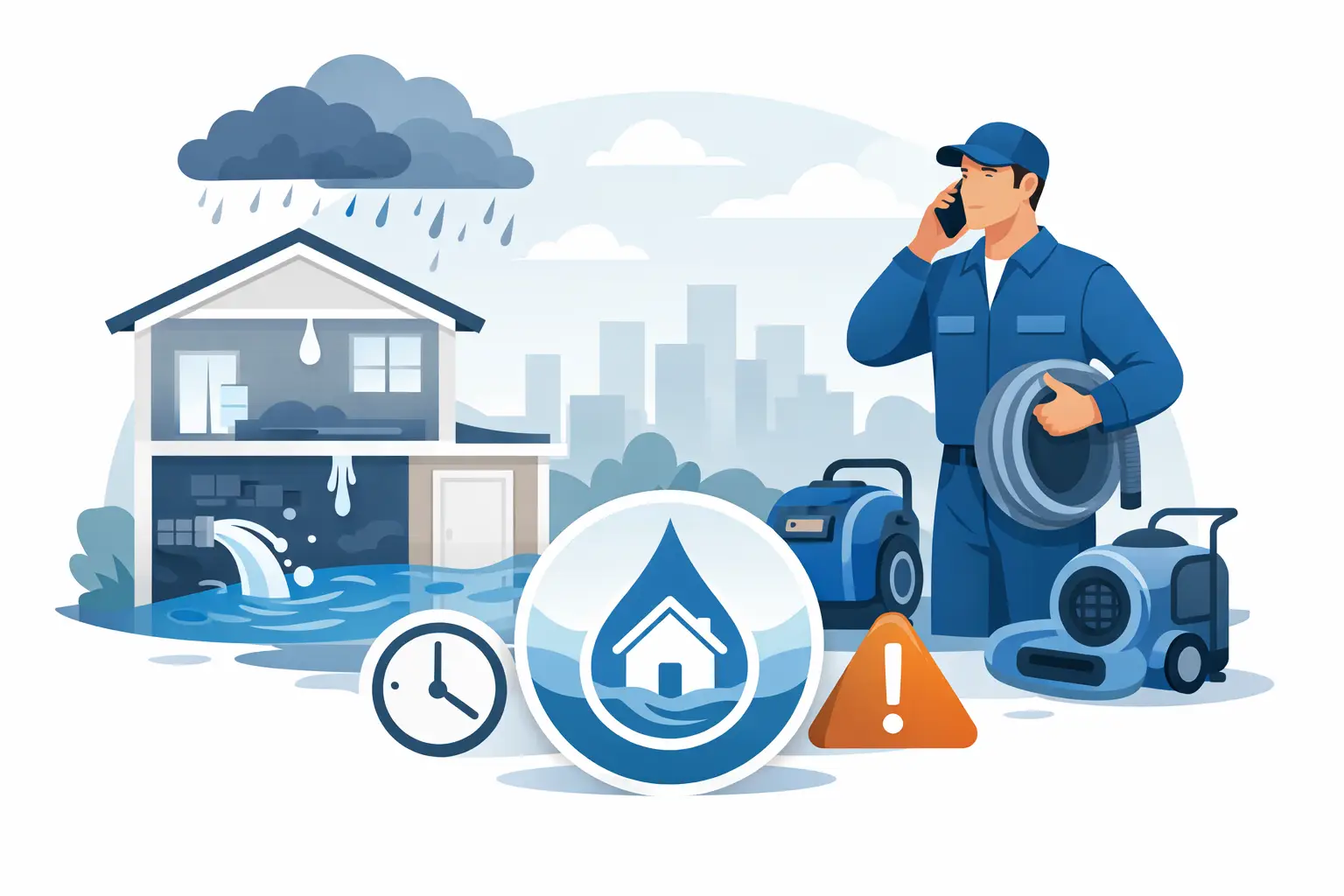 When to Call Water Restoration for Water Damage