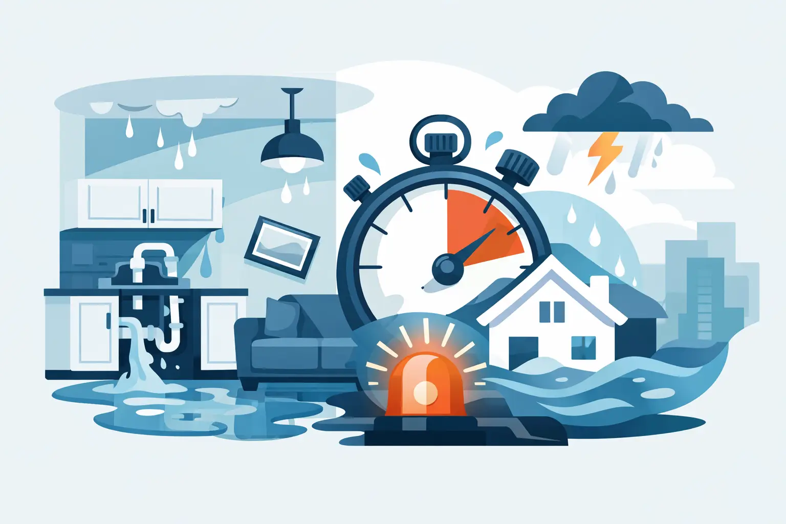 When Is Water Damage an Emergency? Act Fast