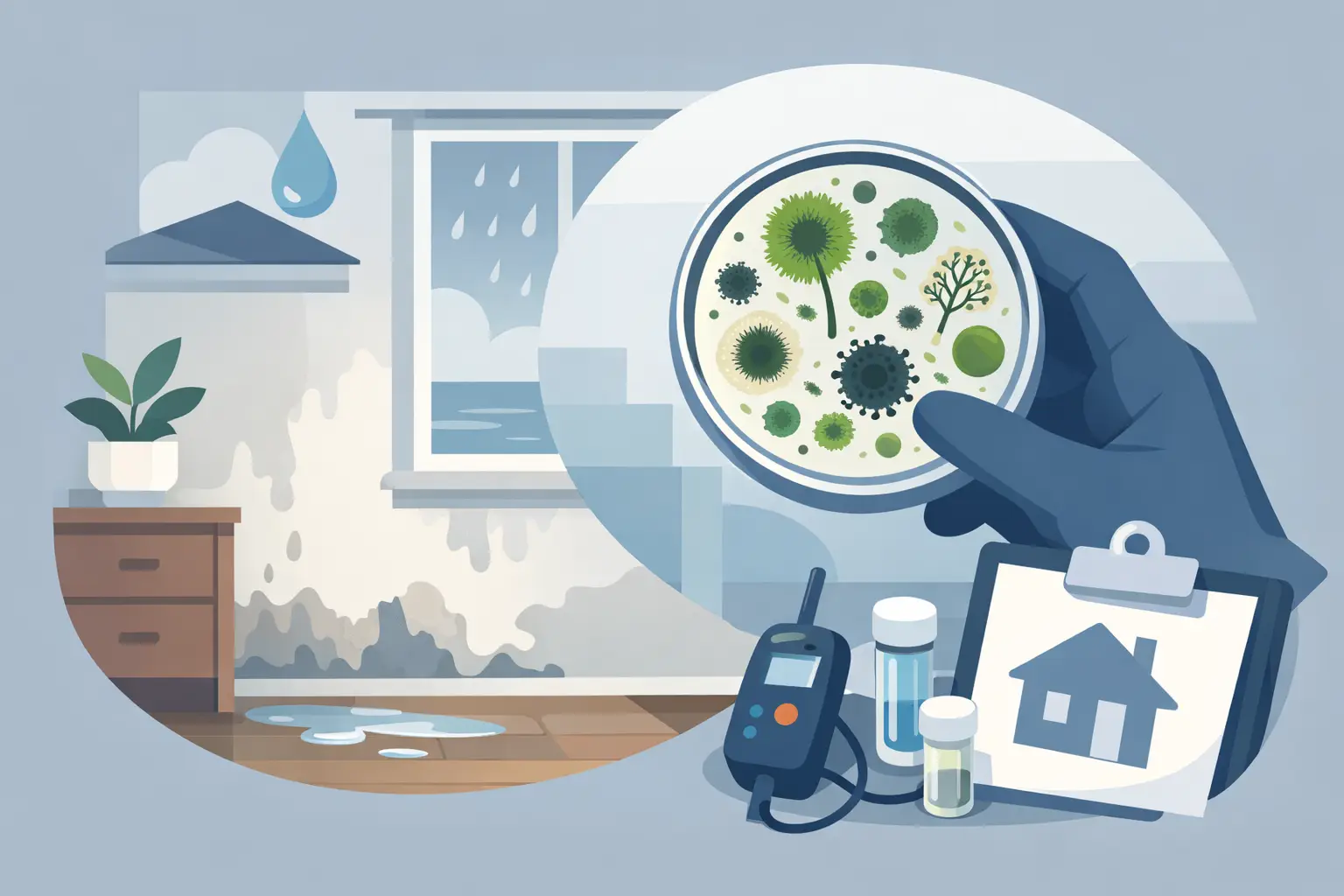 When to Test for Mold After Water Damage