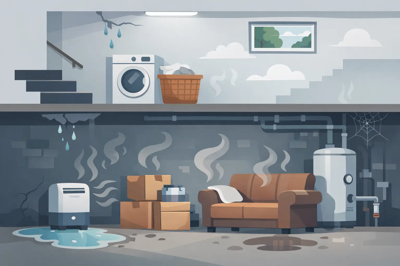 Why Basement Smells Musty and What to Do